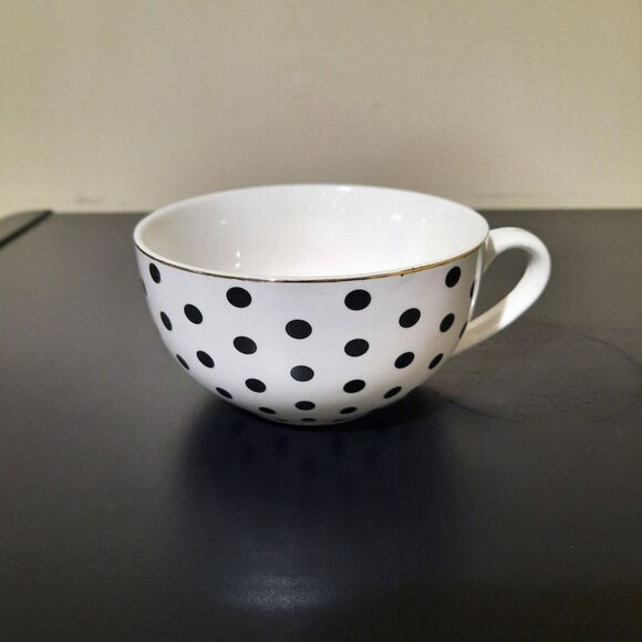 Grace's Tea Ware 16oz. Polka Dots Teapot Set For 1 - Picture 4 of 9